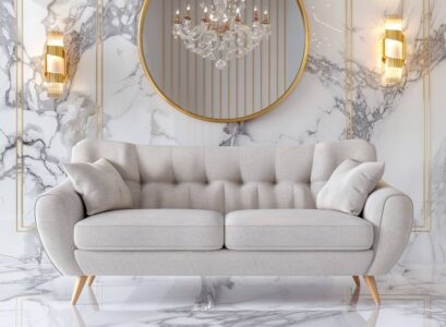 Jak dopasować meble w stylu skandynawskim do wnętrz glamour