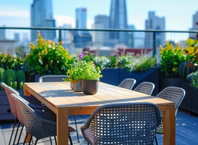 Najlepsze stoły outdoorowe z materiałów recyklingowanych