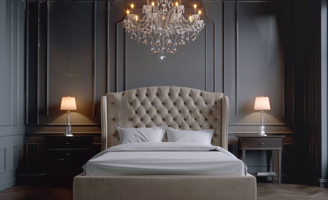 Łóżka kontynentalne z tapicerowanym wezgłowiem – elegancja i komfort w jednym