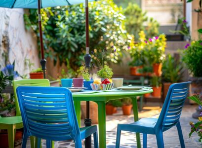 Meble ogrodowe z plastiku vs. metalu – co wybrać