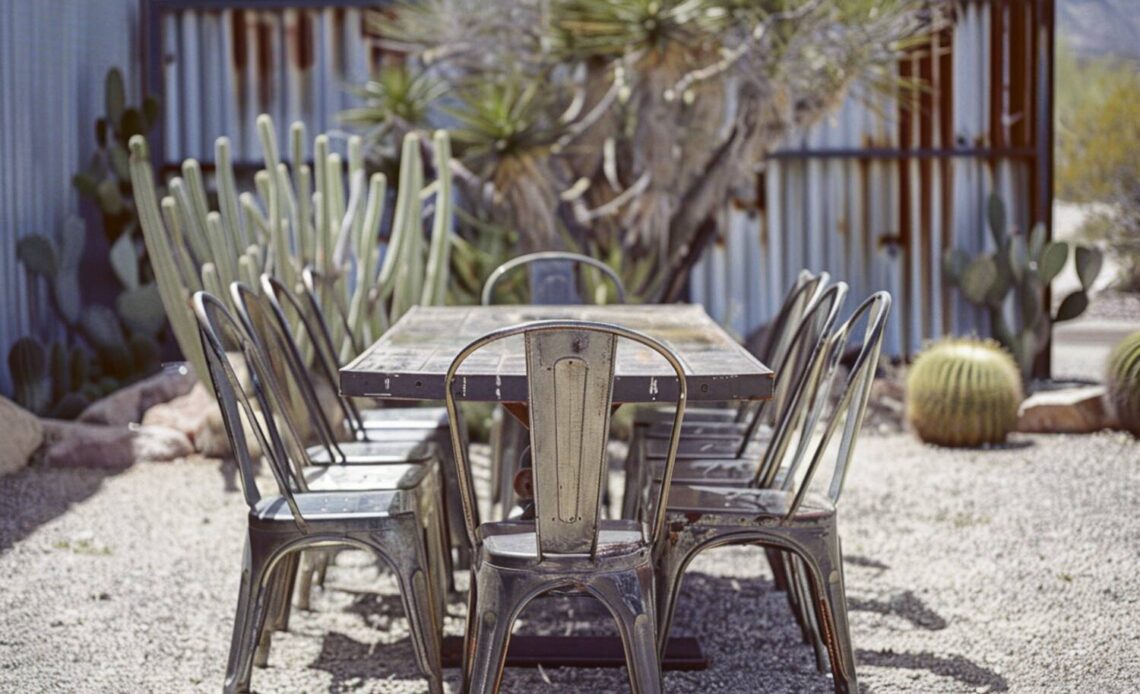 Najlepsze krzesła outdoorowe w stylu industrialnym