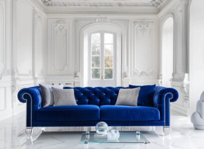 Jak dopasować luksusowe sofy do wnętrz w stylu glamour