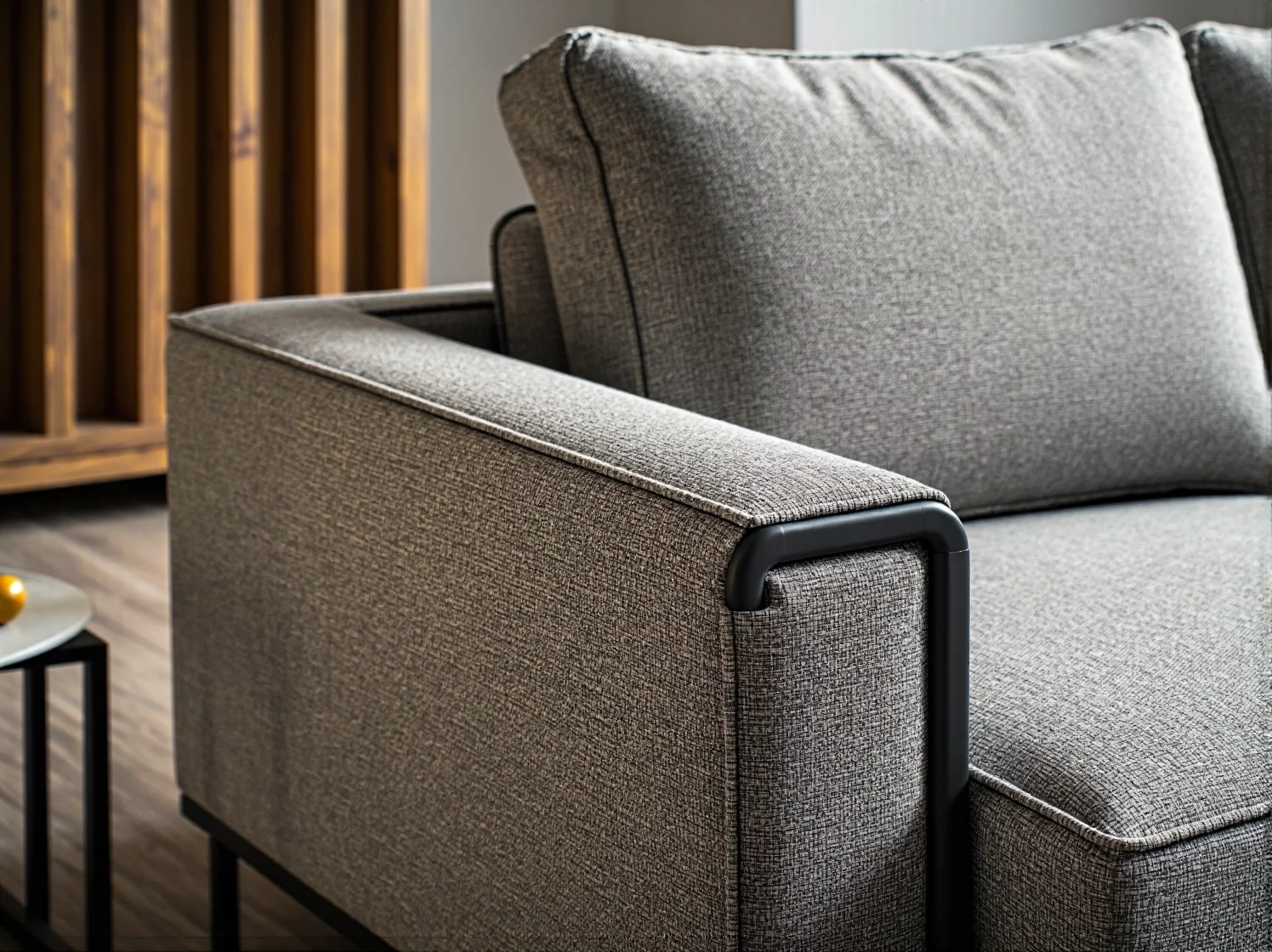 Aranżacja tarasu glamour z błyszczącymi kryształami i lampami LED