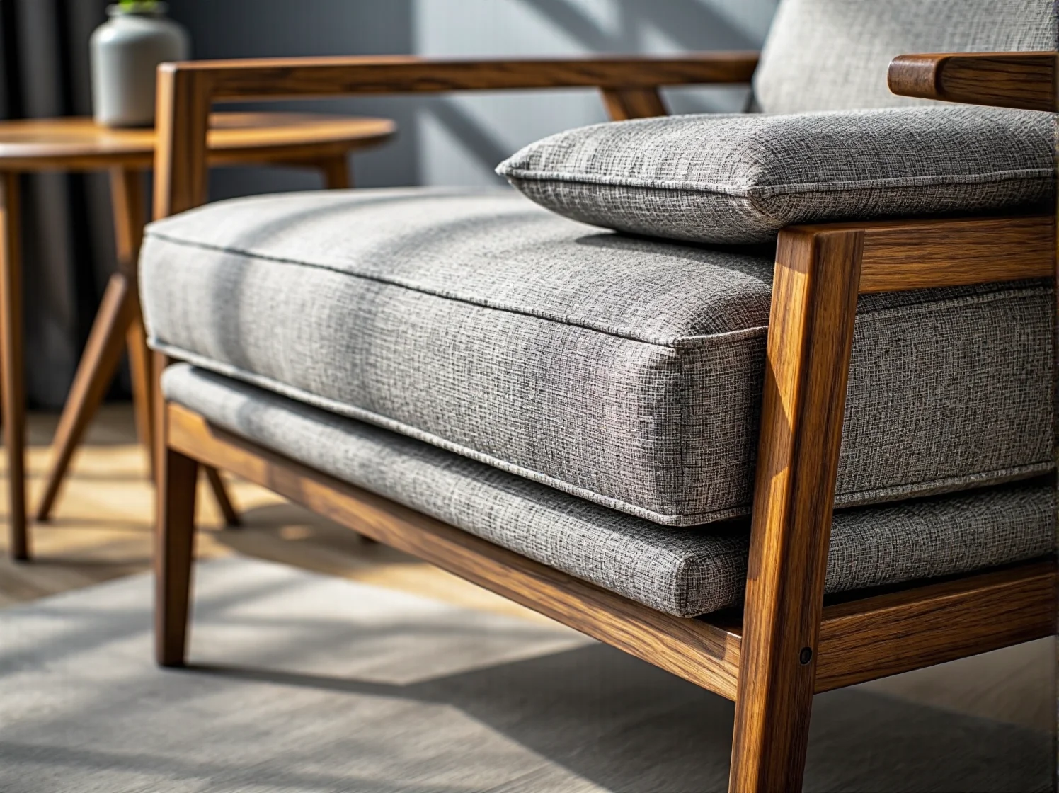 Detale rzemieślnicze ekologicznej komody z naszego rankingu najlepszych mebli odnawialnych.