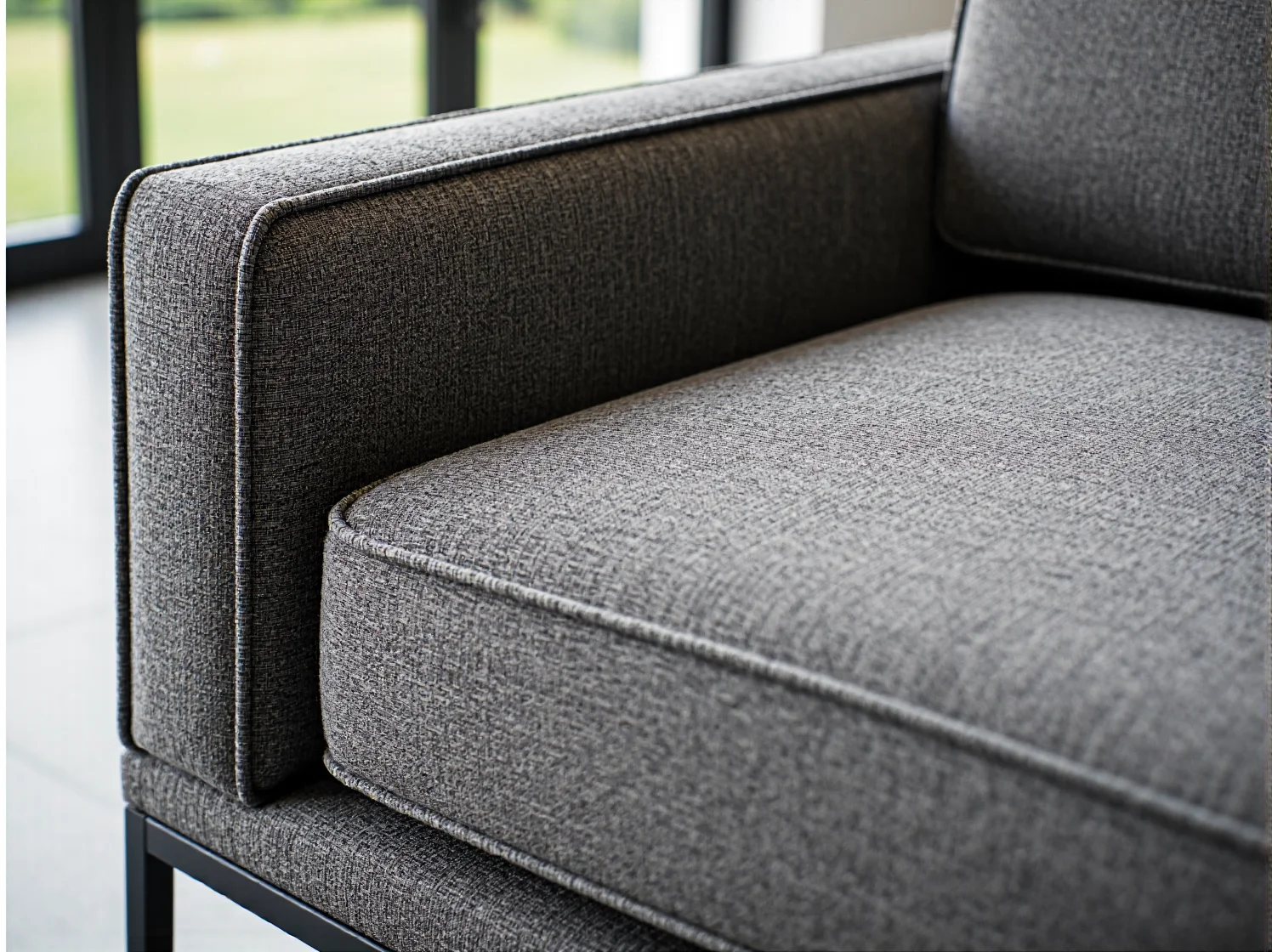 Stylowe krzesło z materiałów z odzysku przy drewnianym stole jadalnianym