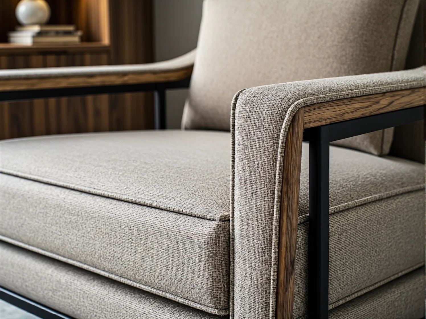 Stylowe łóżko modułowe premium - detale wykończenia i najwyższa jakość materiałów.