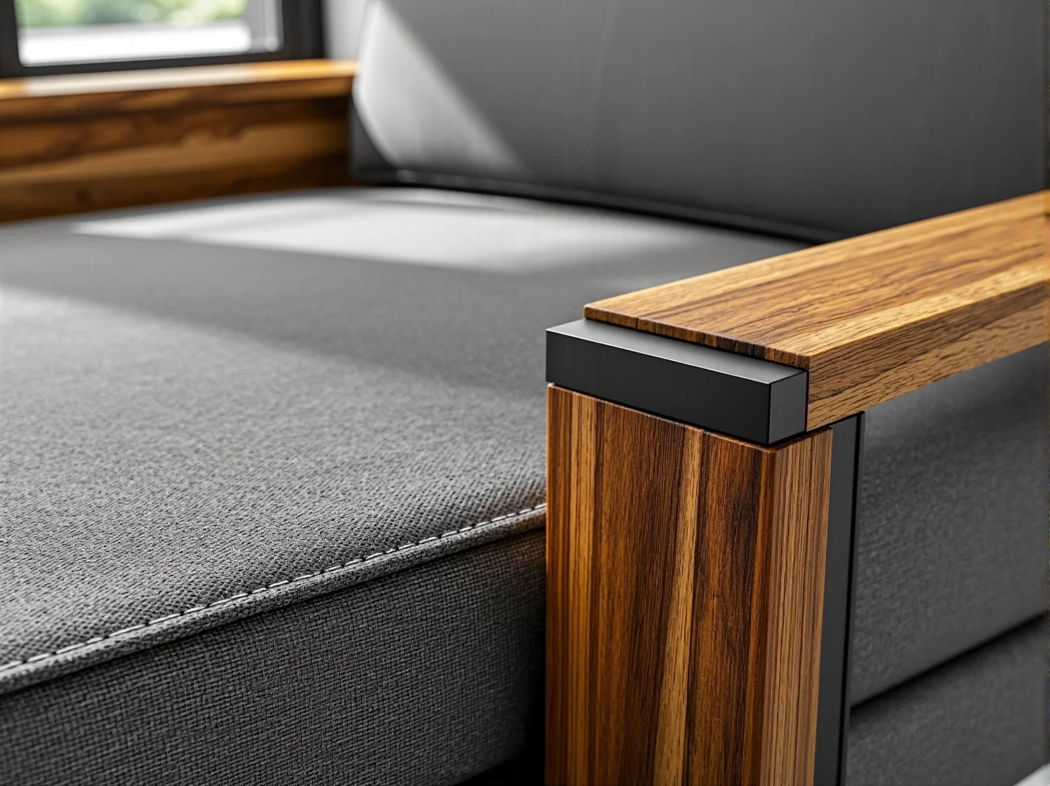 Nowoczesny narożnik z funkcją spania i pojemnikiem na pościel – komfort i funkcjonalność.