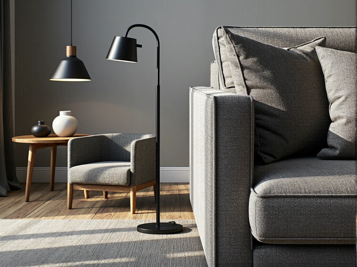 Symetryczne oświetlenie zewnętrzne wejścia do klasycznego dworku