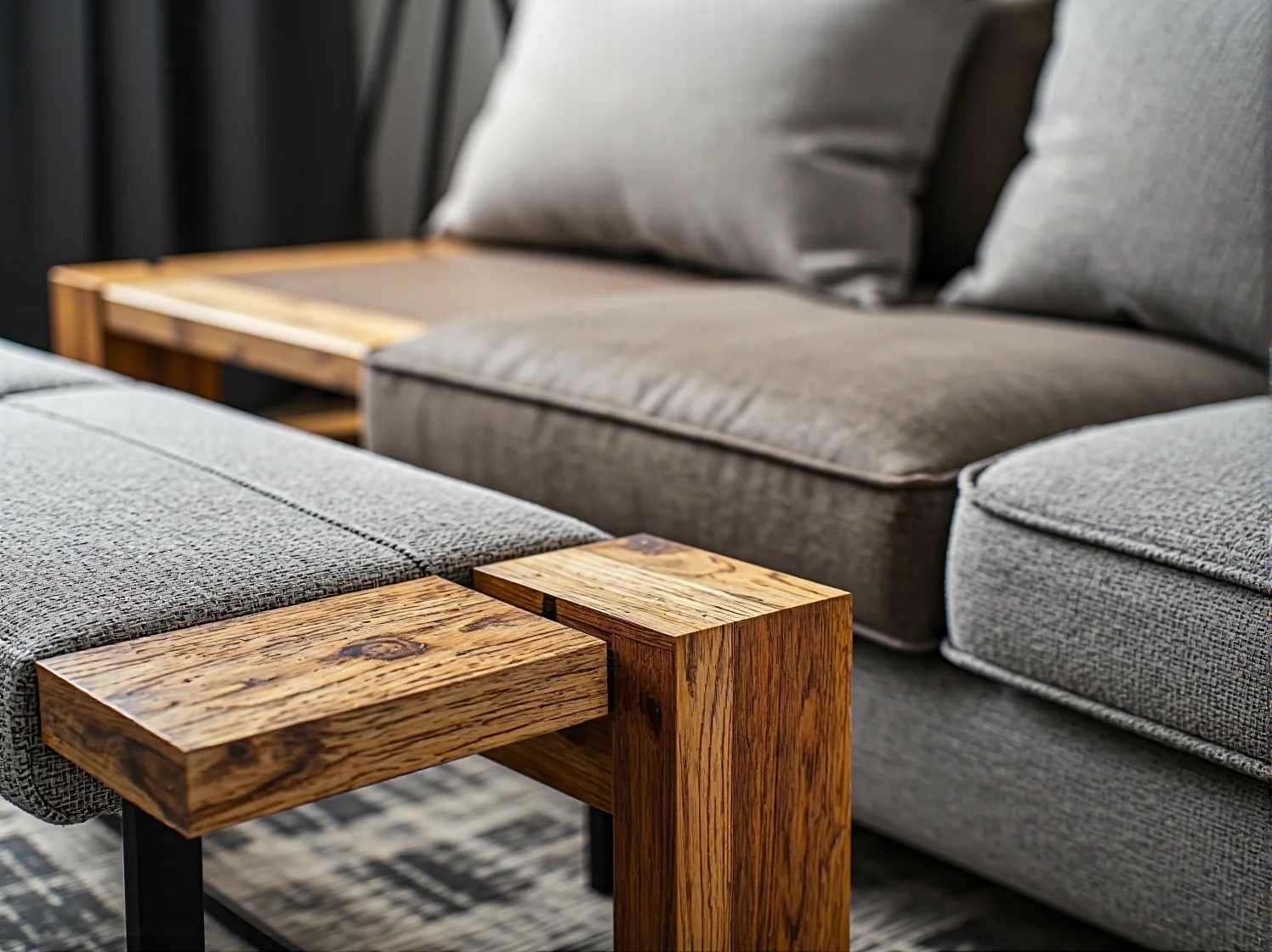 Stół do przestrzeni biurowej wyprodukowany z innowacyjnych materiałów z recyklingu